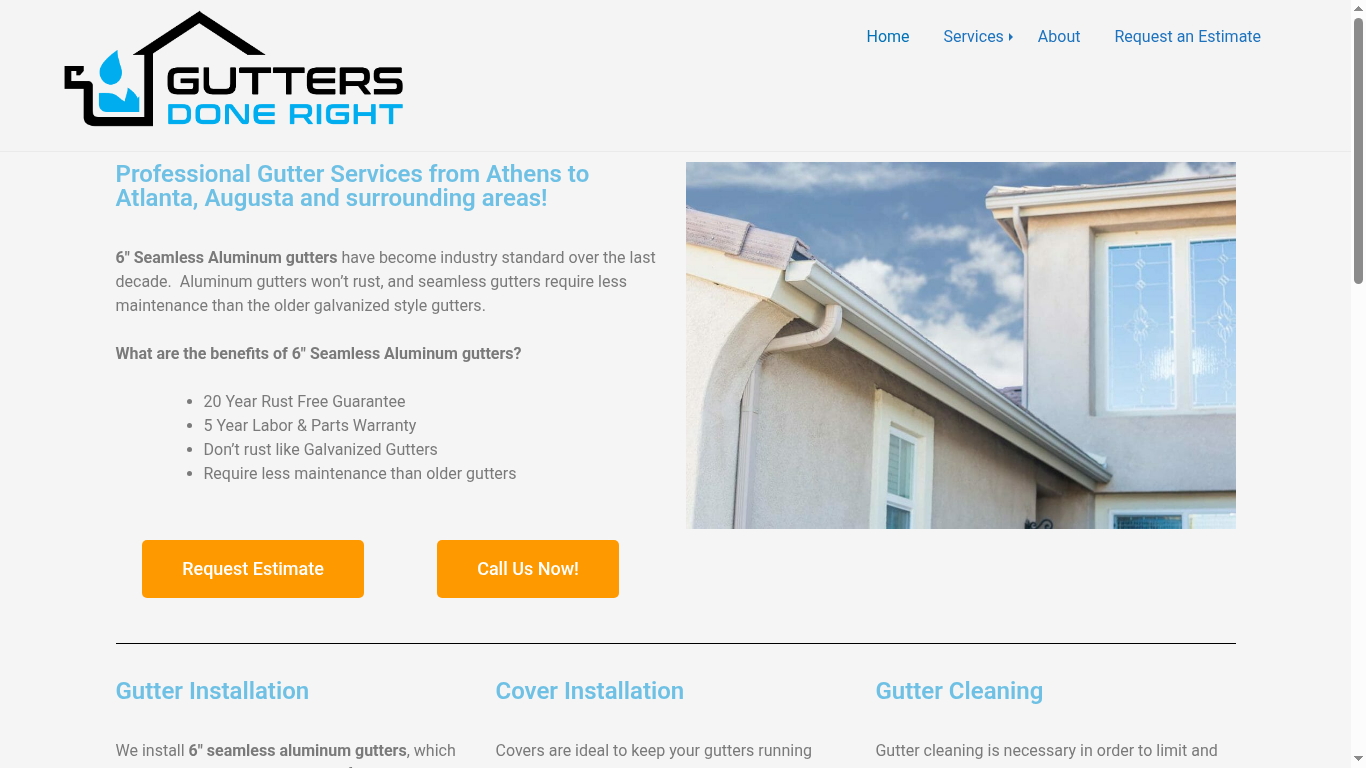 Gutters Done Right