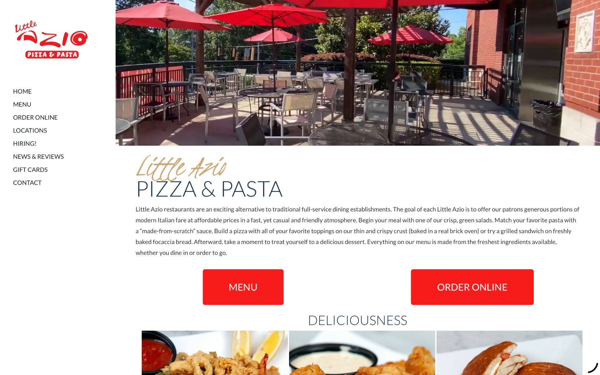 Little Azio Pizza & Pasta